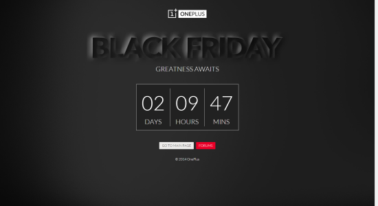 OnePlus One - Black Friday