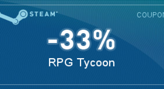 Donne bon de reduc pour RPG Tycoon