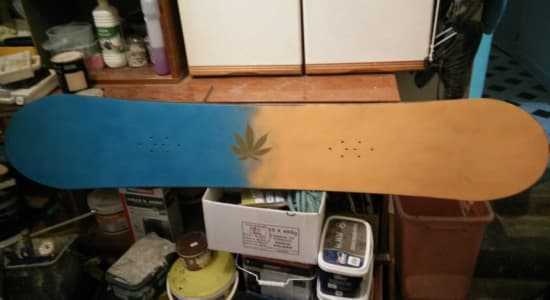 Il est venu le temps de ressortir ma board stylisé maison !