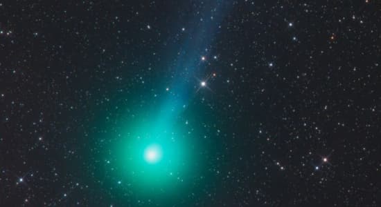 Comète Lovejoy visible à l'œil nu