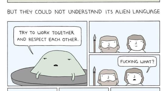 Alien language