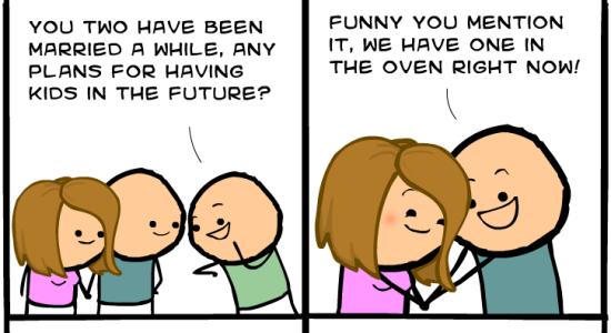 Cyanide &amp; Happiness - Mr. and Mrs. Literal