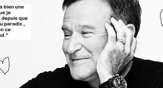 Regardez ce qu'à dit Robin Williams depuis le paradis..