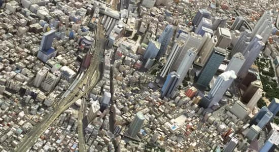 Maquette de Tokyo à l’échelle 1/1000