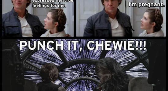 Punch it Chewie !