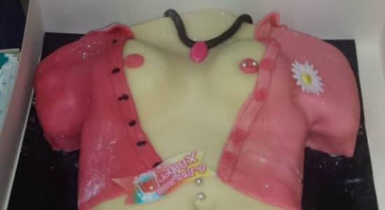 Un simple gâteau d'anniversaire