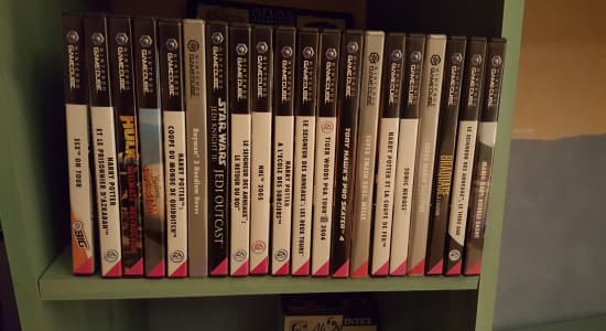 Estimation collection de jeux GameCube