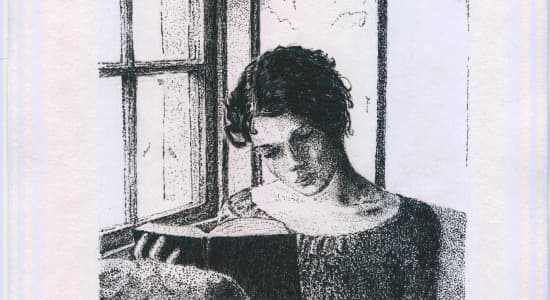 Woman Reading At The Window