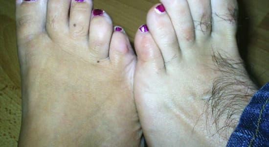 le pied violet