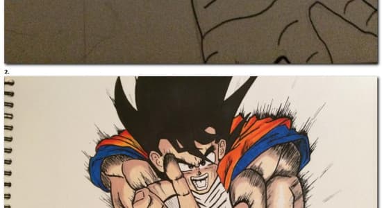 Goku - Dessin