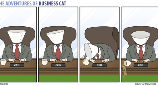 Business Cat - Cone