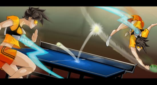 Tracer pong