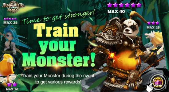 [Event] Time to get stronger! Train your Monster!