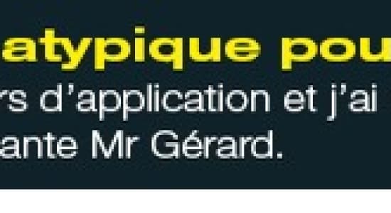 Sacré Mr Gérard.