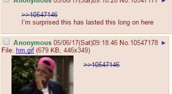 Anons calling mods