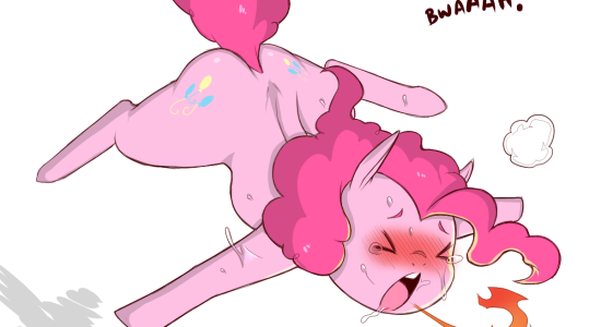 Ponies eating spicy food #4: Pinkie Pie