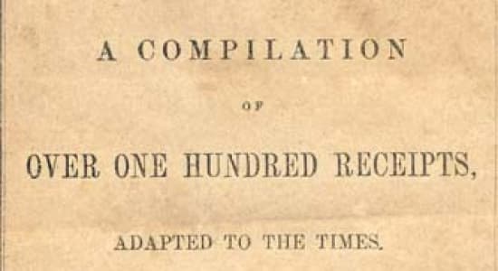 Livre cuisine de l'Armée des États confédérés (1868)