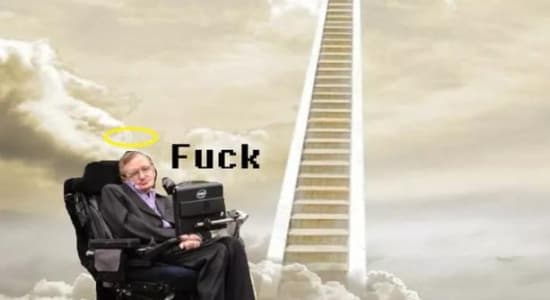 Hawking n'ira pas au paradis