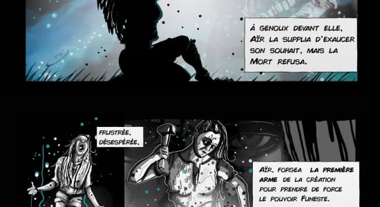 Sourire de Diable Webcomic- Début du Prologue.