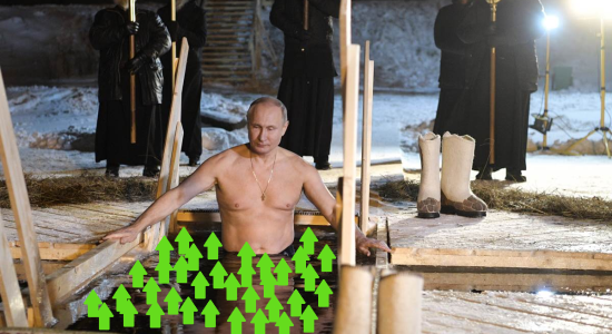 Vlad se baigne dans les points #GoVlad