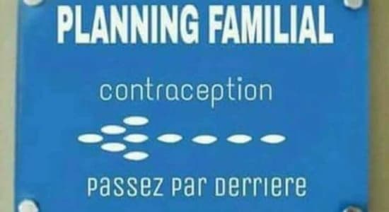 Contraception par le planning familial