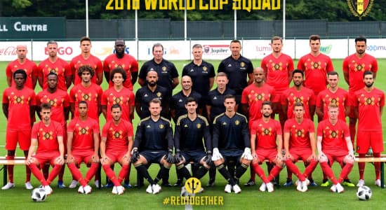 Belgian Red Devils - 2018 World Cup Squad !