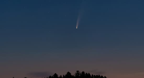 Avez-vous vu la belle comète C/2020 F3 Neowise ?