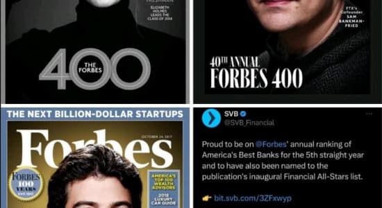 Quelques couverture de Forbes