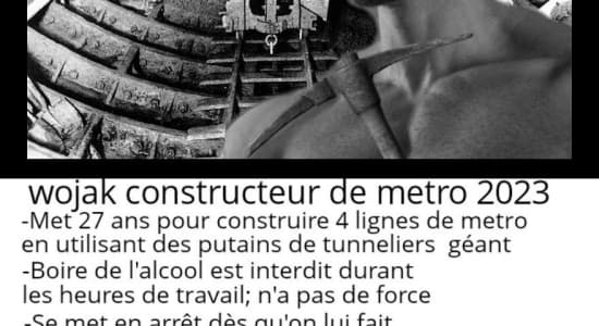 La construction du métro parisien 1900 vs 2023