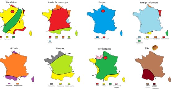8 façon de séparer la France