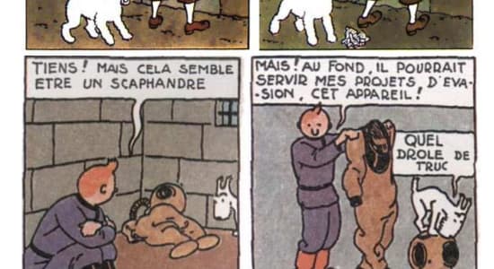 Tintin et l'évasion [spoiler]