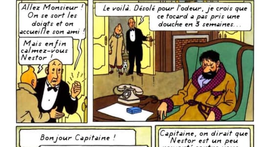 Ça change chez Tintin