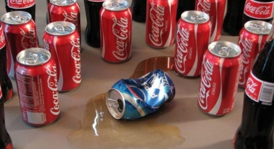 Un Pepsi au mauvais endroit au mauvais moment