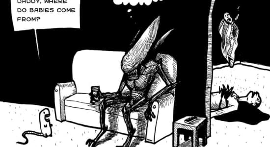 Alien comic