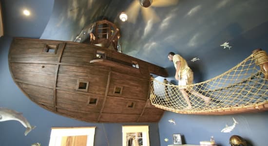 Pirate Ship Bedroom