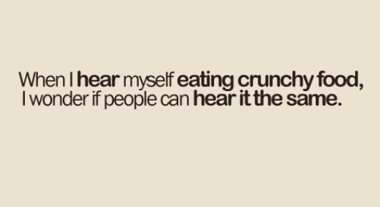 crunchy food