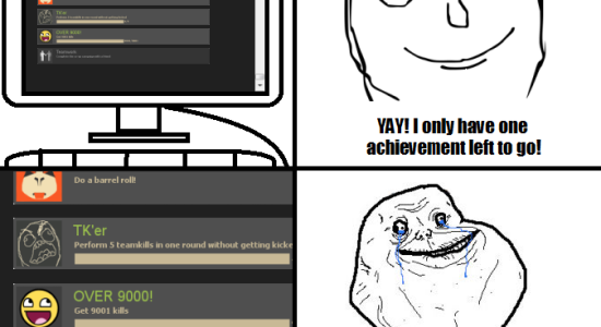 achievements alone