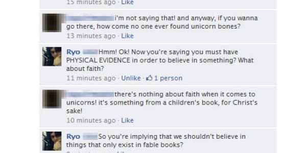 I believe in unicorns...