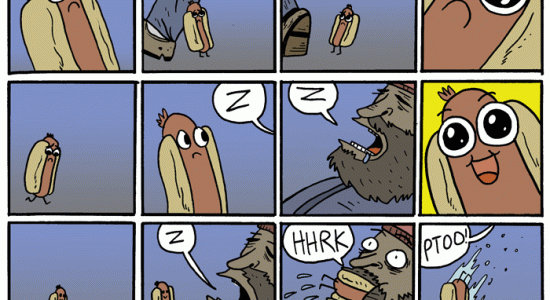 Pauvre hot-dog