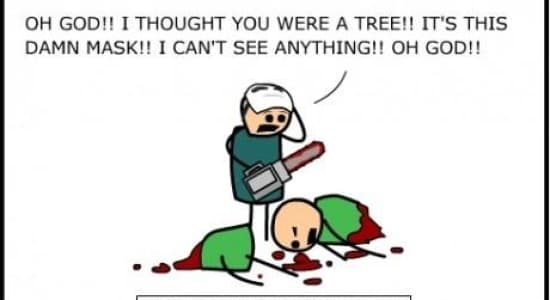 Cyanide & Happiness : Oh God !!