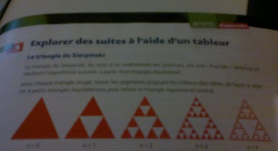 Le Triangle de Sierpinski