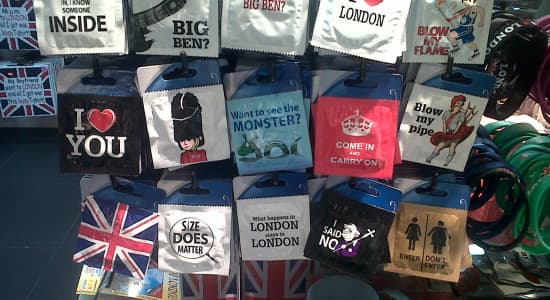 Some condoms from London