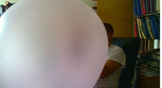 Big bubble gum.