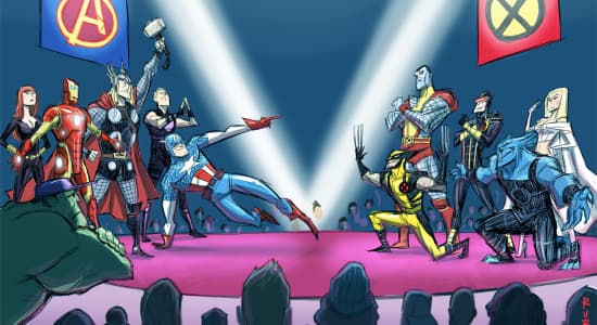 Marvel Crew USA : Avengers vs X-Men