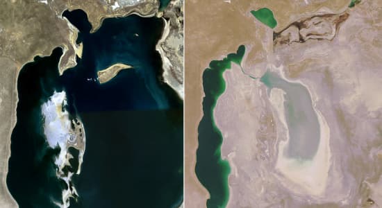 La Mer D\'aral, une catastrophe écologique