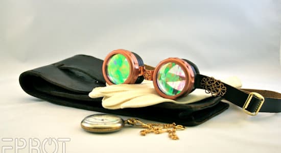 DIY : Steampunk Goggles :3
