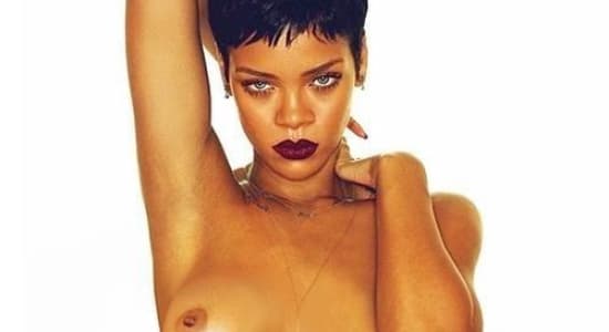 Rihanna Topless