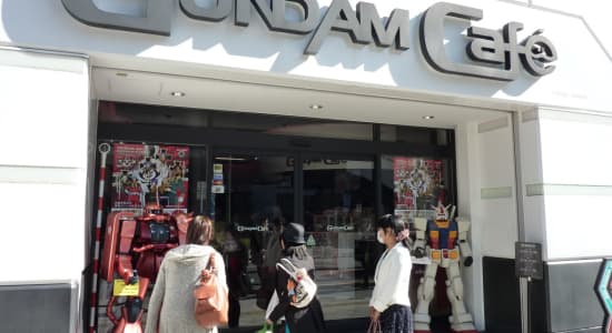 Gundam Café à Tokyo
