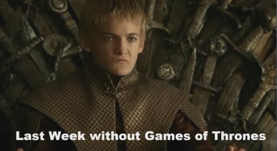 Game of Thrones - Dernière semaine avant la saison 3