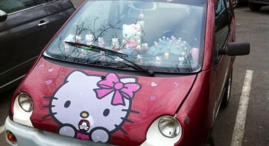 Supercar Hello Kitty Fury !
